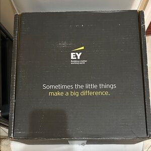 EY Black Gift Box